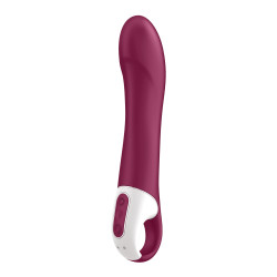 Satisfyer Vibromasseur connecté Big Heat Satisfyer 15 x 4cm Mauve